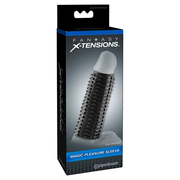 Fantasy X-Tensions Magic Pleasure Sleeve - Black