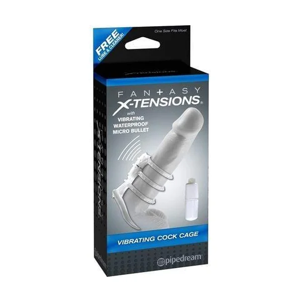 Fantasy X-Tensions Vibrating Cock Cage