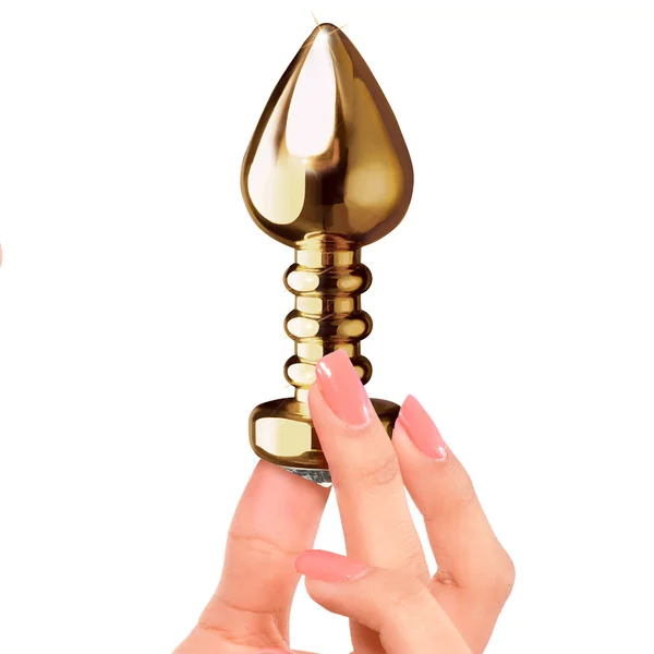 Fetish Fantasy Gold Metal Luv Butt Plug