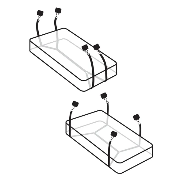FETISH FANTASY LIMITED EDITION WRAPAROUND MATTRESS RESTRAINTS