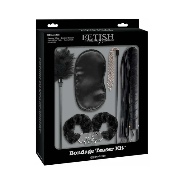 Fetish Fantasy Series 5-Piece Bondage Teaser Kit Black