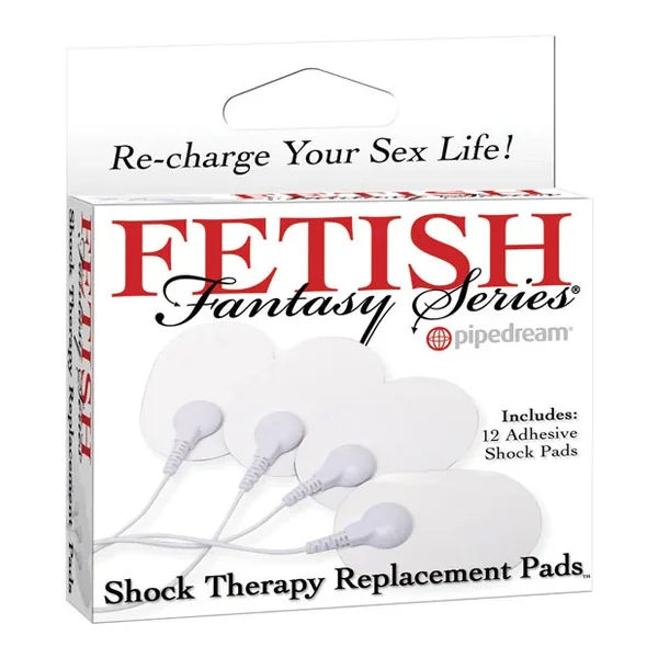 Fetish Fantasy Series Shock Therapy Replacement Pads – 12 pc