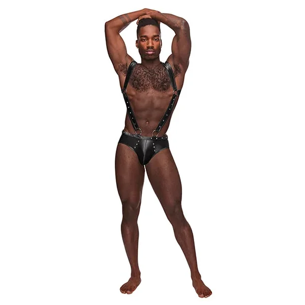 Fetish Uranus Moonshine Harness Brief Black L/XL