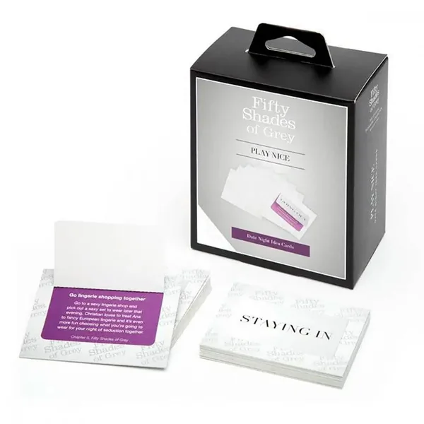 Fifty Shades of Grey Play Nice Date Night Cards