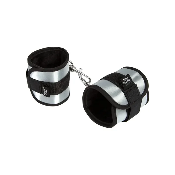Fifty Shades of Grey Totally His Soft Handcuffs – Silver