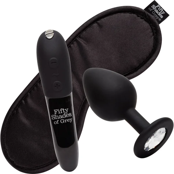 Fifty Shades of Grey X We-Vibe Come to Bed Couple's 3 Piece Kit