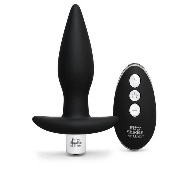 Fifty Shades Relentless Vibrations Remote Control Butt Plug