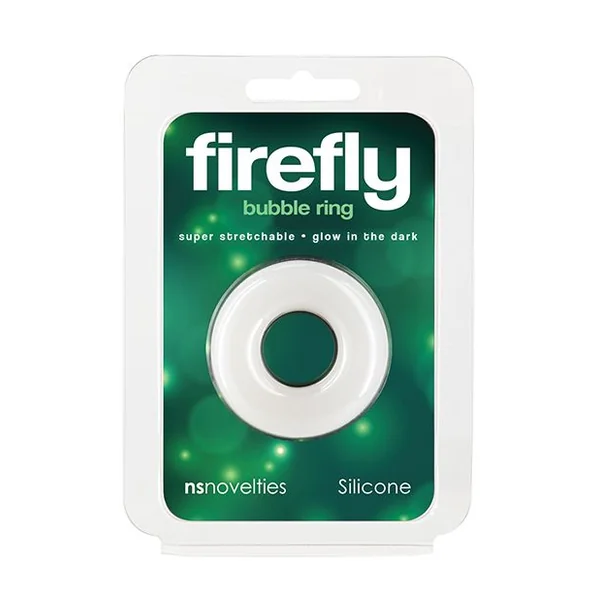 Firefly Glow in the Dark Bubble Cock Ring