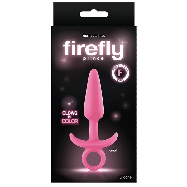 Firefly Prince Small Plug - Glow-In-The-Dark Pink