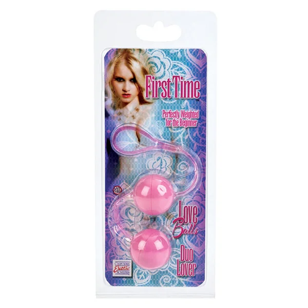 First Time Love Balls Duo Lover - Pink