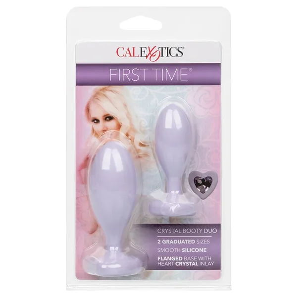 First Time Love Crystal Booty Duo-Purp…