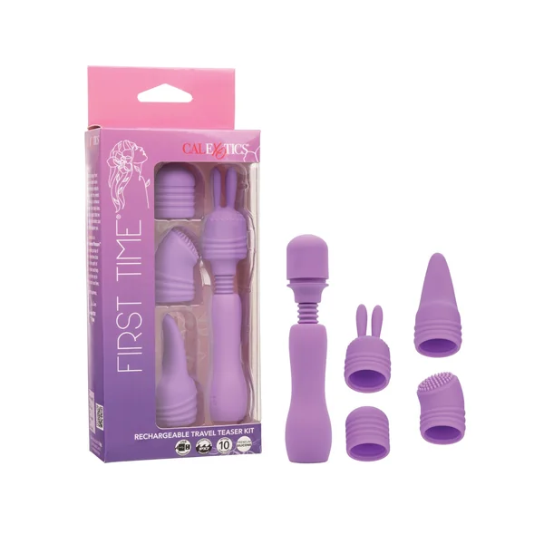 First Time Rechargeable Travel Teaser Kit - Purple