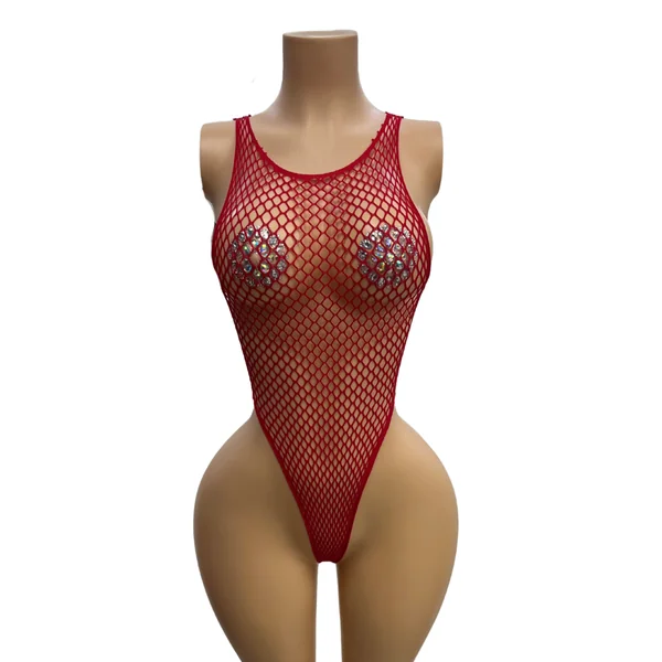 Fishnet One (1) Piece -#001