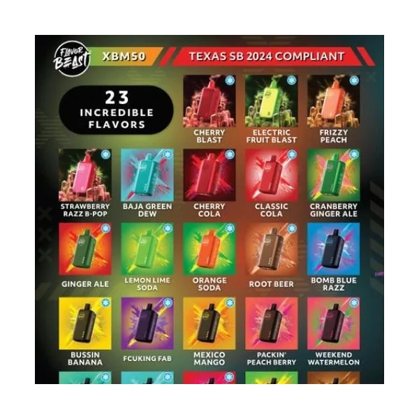 Flavor Beast 50K Puff Disposable Miami Mint