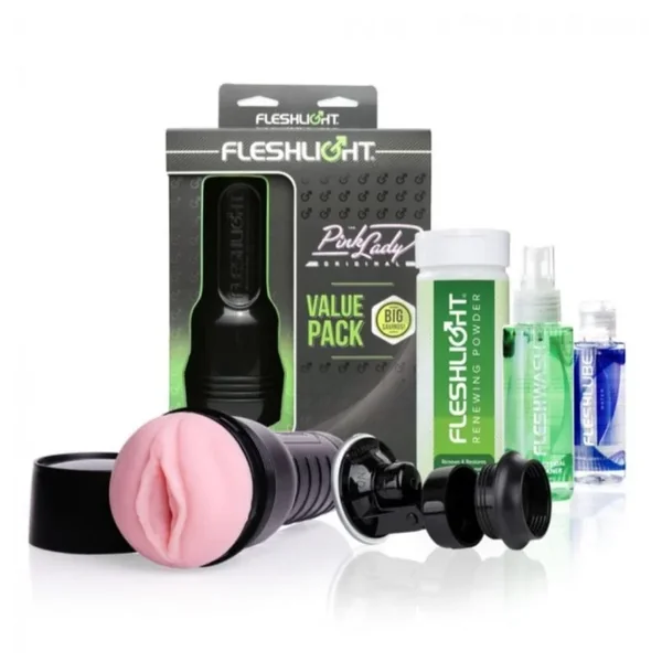 Fleshlight – Pink Lady Original | Male Masturbator Value Pack