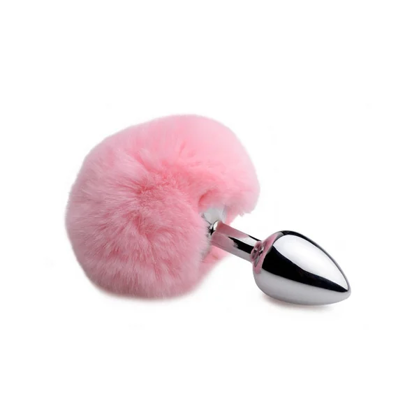 Fluffy Bunny Tail Anal Plug