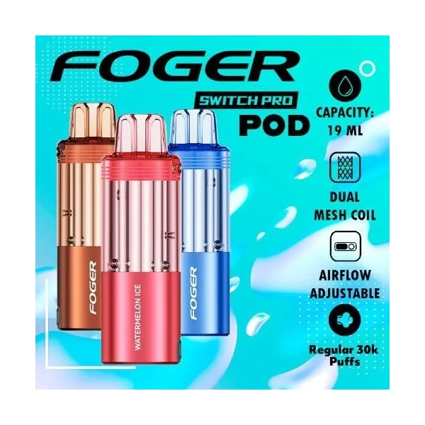 Foger Switch Pro Disposable Pod Device Frozen Lemon