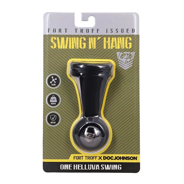 Fort Troff Swing N' Hang Silicone Ball Stretcher - Black