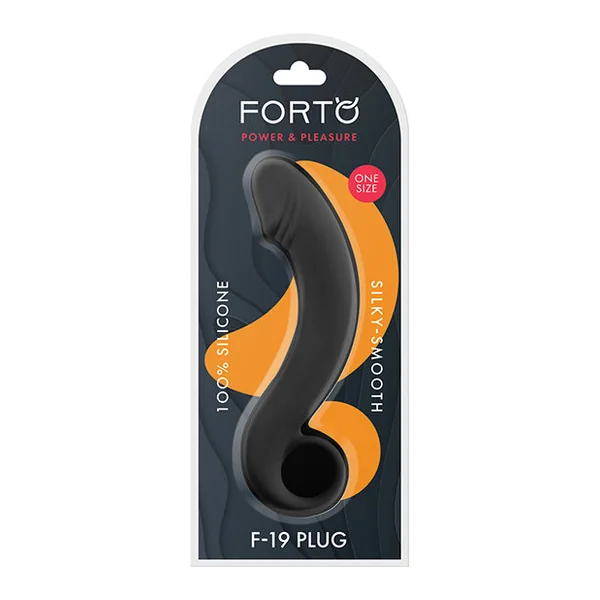 Forto F-19 Silicone Plug - Black