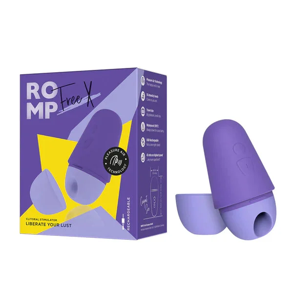 Free X Clitoral Vibrator by Romp