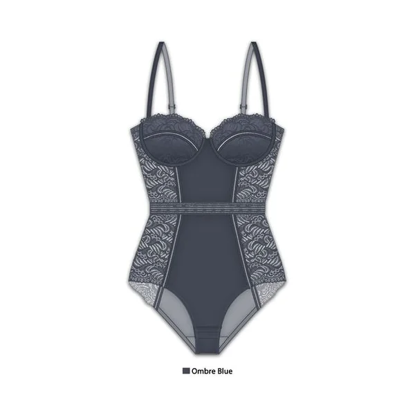 French Affair – Teddy Mid Band Ombre Blue – Queen