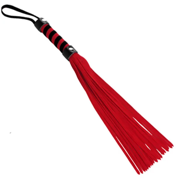 Frisky – Short Suede Flogger – Red