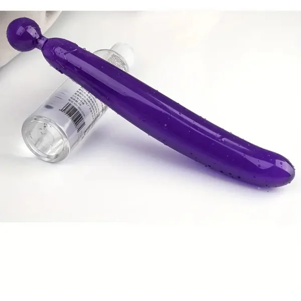 Fruit-Inspired Hidden Butt Plug Decorative PVC Anal Toy in Bright Yellow