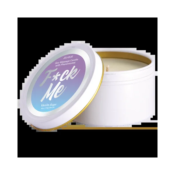 Fuck Me Vanilla Sugar Pheromone Massage Candle by Jelique