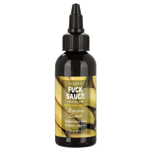 Fuck Sauce Flavored Water-Based Personal Lubricant - Banana 2oz