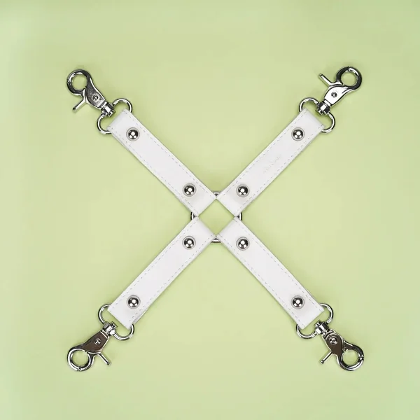 Fuji White Collection Leather Hogtie