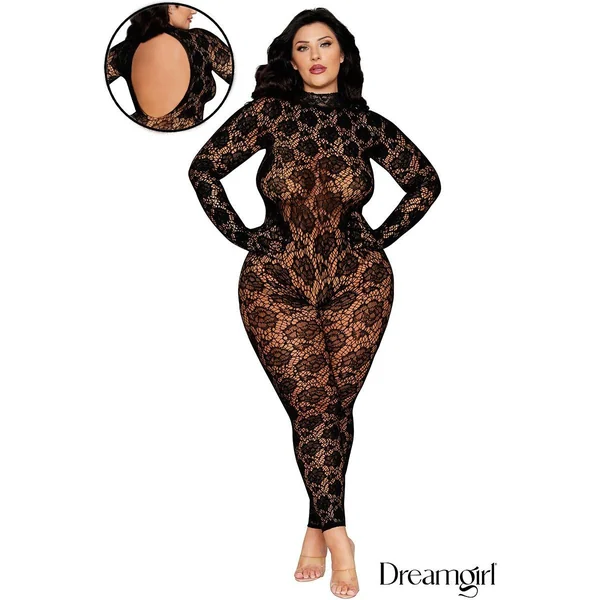Full Lace Catsuit Bodystocking by Dreamgirl