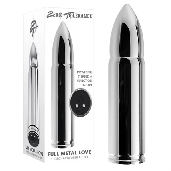 Full Metal Love Vibrating Bullet by Zero Tolerance
