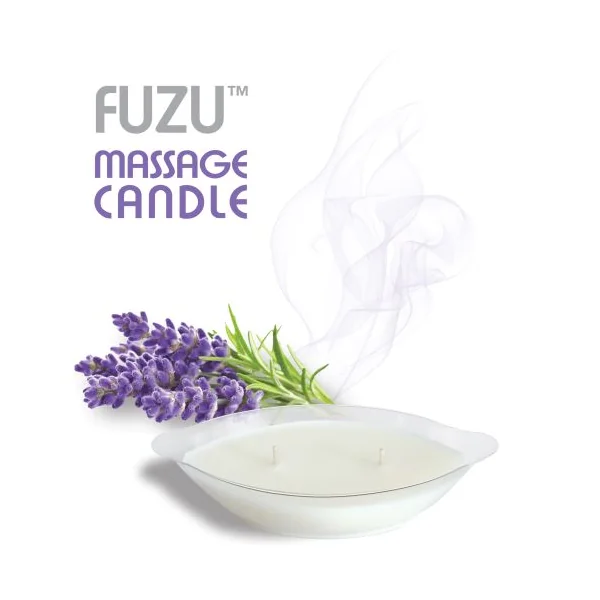 FUZU MASSAGE CANDLE LAVENDER MIST 4 OZ