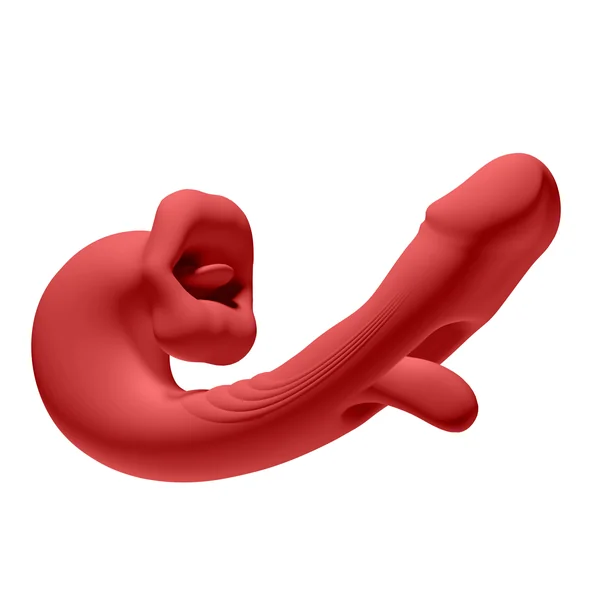 Galaku Maywil Pro 3 In 1 Tongue Licking Tapping G Spot Vibrator With APP