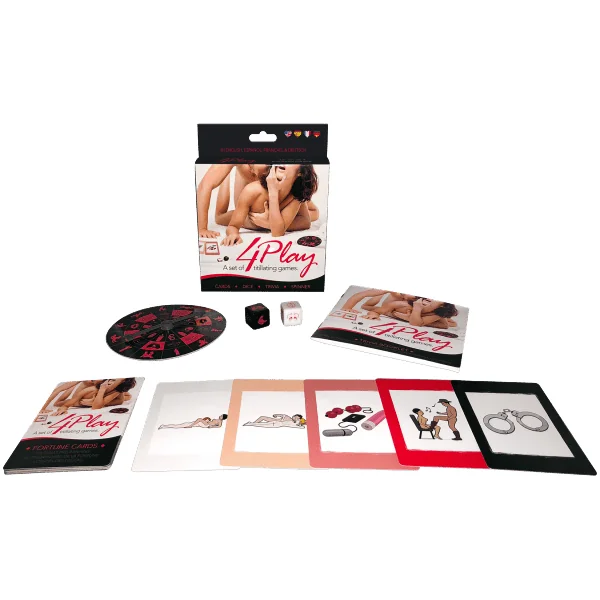 Games - Kheper Games - A set of 4 PLAY Titillating games