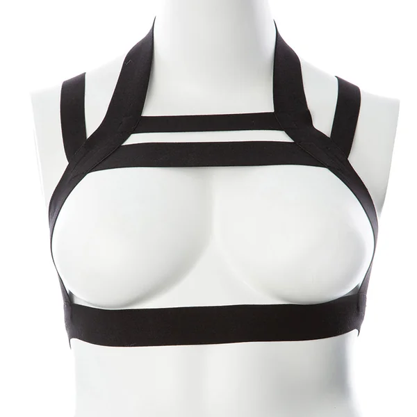 Gender Fluid Majesty Harness - Black L-XXL