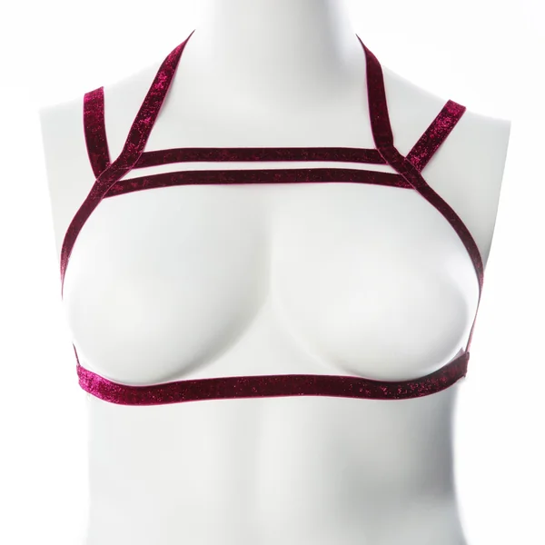 Gender Fluid Sugar Coated Harness - Large-xxlarge - Raspberry