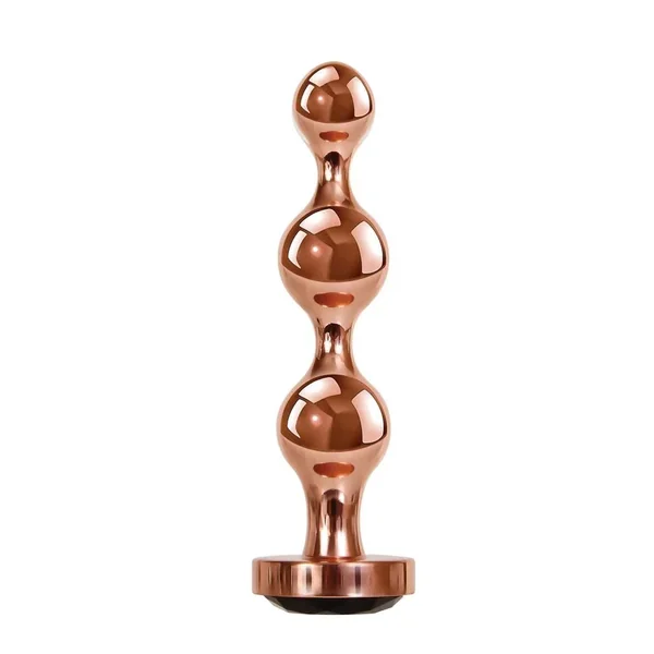 Gender X Gold Digger Anal Plug – Small – Rose Gold/Black