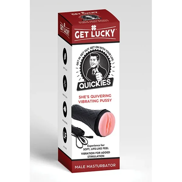 Get Lucky Quickies She’s Quivering Vibrating Pussy Masturbator