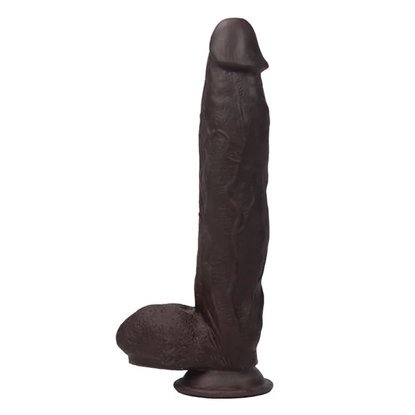 Get Lucky Real Skin 12 Inch Dildo