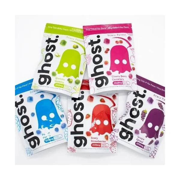 Ghost 200mg THC-P Reaper Gummies Scary Strawberries