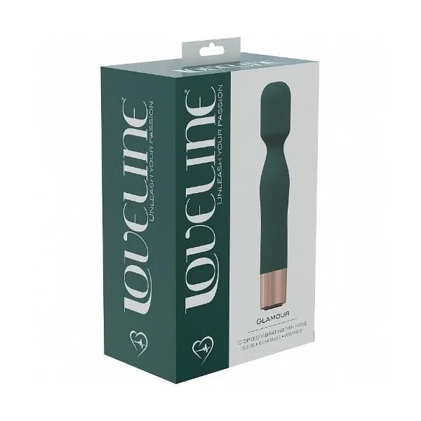 Glamour – 10 Speed Vibrating Mini Wand Green