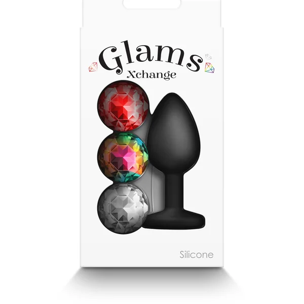 Glams Xchange Round - Small - Black
