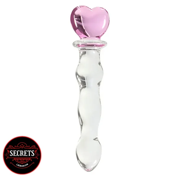 Glass Dildo Moon And Star