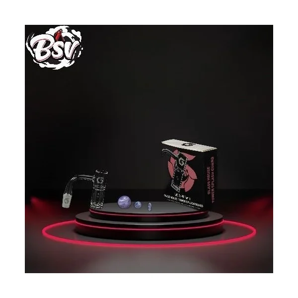 Glass House Tower Splash Guard 90° 14mm Banger