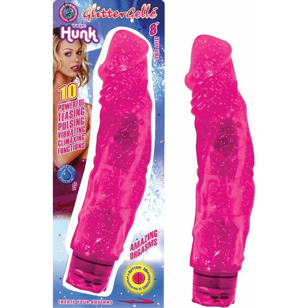 GLITTER GELLE HUNK 10 FUNCTION PINK