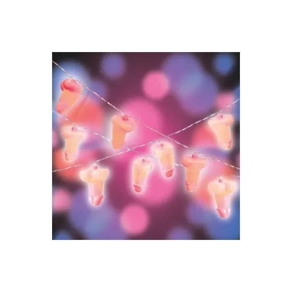 Glitterati Penis Party String Lights