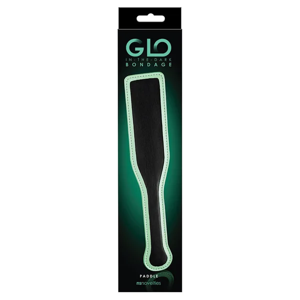 GLO Bondage Paddle - Glow-In-The-Dark