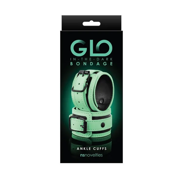 Glo In The Dark Ankle Cuffs by NS Novelties