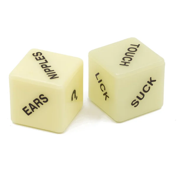 Glow In The Dark Love Dice